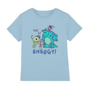 Monsters Inc Boys Mike & Sulley T-Shirt / Sky Blue
